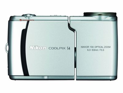 按下放大 NIKON Coolpix-S4 旋轉機多角度照片