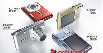 ���U��j CASIO EX-S600 �Ʀ�۾�