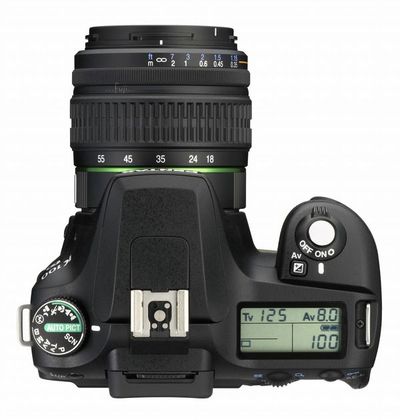 按下放大 PENTAX 賓得士K100D專業數位相機產品照片