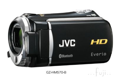 按下放大 JVC傑偉世GZ-HM550高畫質記憶卡式數位攝影機 產品照片