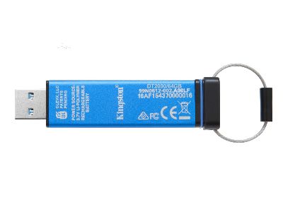 ���U��j KINGSTON���h�yDT2000 64GB�Ʀr��[�K�H����(256�줸�w�馡AES) ���~�Ӥ�