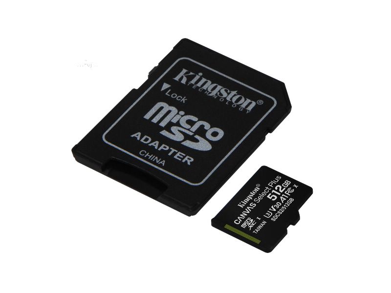 按下放大 KINGSTON金士頓512GB Canvas Select Plus microSDXC記憶卡 產品照片