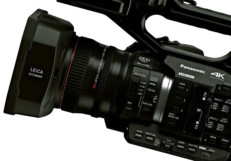 按下放大 Panasonic松下AG-UX180PX專業級4K手持型攝錄影機 產品照片