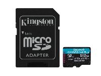 按下放大 KINGSTON金士頓512GB Canvas Go!Plus microSDXC記憶卡 產品照片